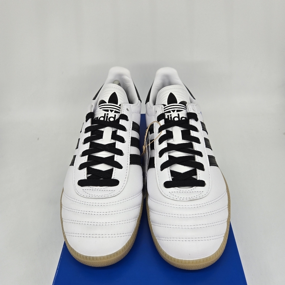 New adidas Samba JP Cloud White Black Gum Men's Shoes Size 11.5 - Picture 2 of 8